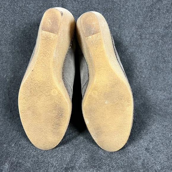 J.CREW MacAlister Wedge Boots Booties grey suede - Picture 4 of 8